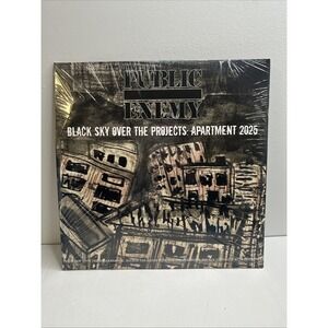 Public Enemy - Black Sky Over The Projects: Apartment 2025 Vinyl LP - READ PLS